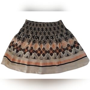 Max Studio Specialty Products Mini Skirt Ruching Chic Geometric Pattern …